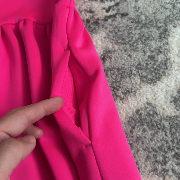 Lilly Pulitzer Little Kinley Hot Pink Dress - Picture 6 of 9